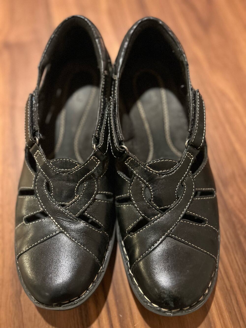 Clark’s Black Casual Loafer Shoe, Women’s SZ 9